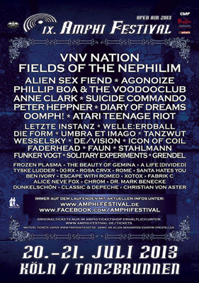 AMPHI FESTIVAL flyer