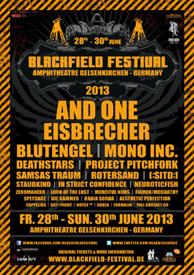 BLACKFIELD FESTIVAL 2013