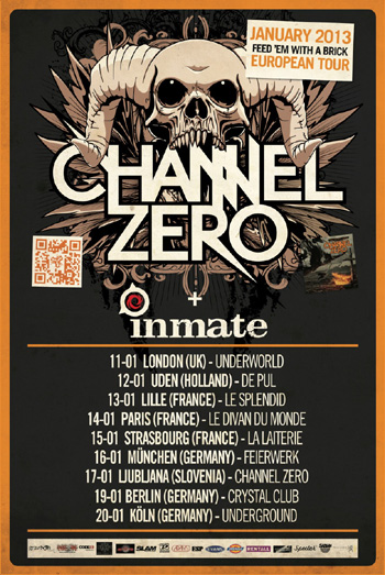 CHANNEL ZERO flyer NEWS 2012