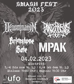 Smash Fest - Flyer - live - 2023