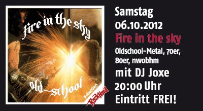 FIRE IN THE SKY 2012-10 NEWS 2012