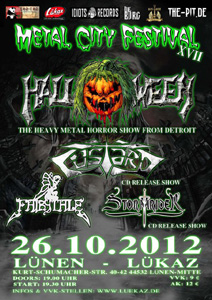 HALLOWEEN flyer LIVE 2012