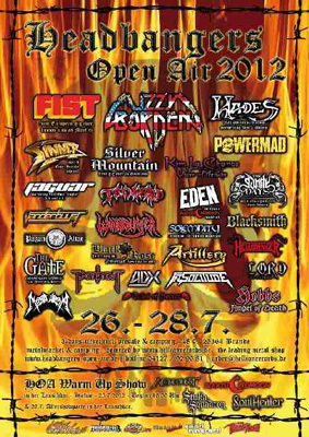 HEADBANGERS flyer SPECIALS 2012