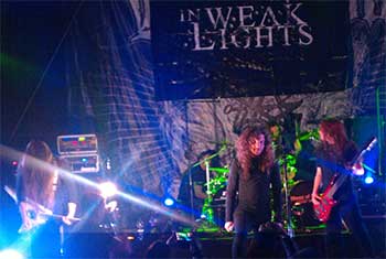 in weak lights
