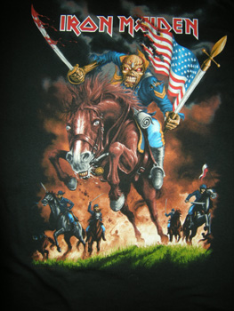 IRON MAIDEN shirt1 LIVE 2012