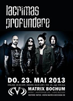 LACRIMAS PROFUNDERE flyer