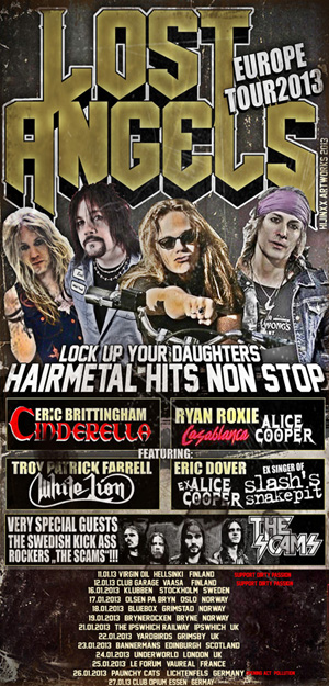 LOST ANGELS plakat NEWS 2012
