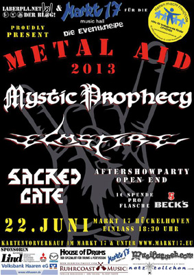 METAL AID flyer