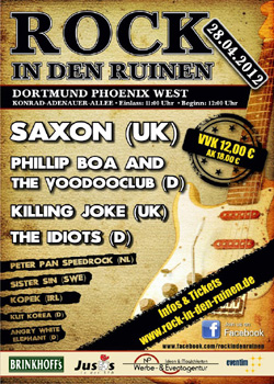 ROCK IN DEN RUINEN flyer ready NEWS 2012
