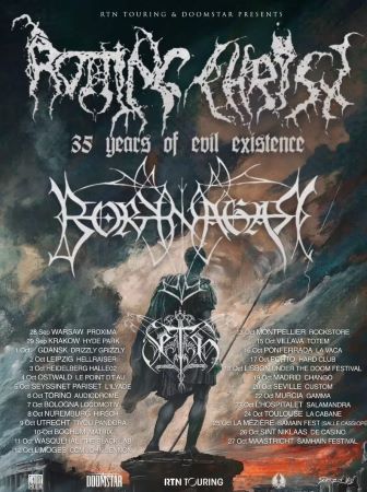 Rotting Christ - Flyer - live - 2024