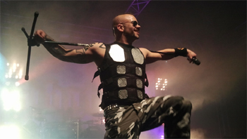 SABATON joakim LIVE 2012
