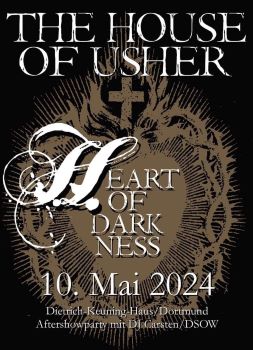 The House Of Usher - Flyer - live - 2024