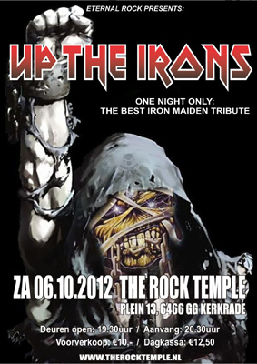 UP THE IRONS flyer NEWS 2012